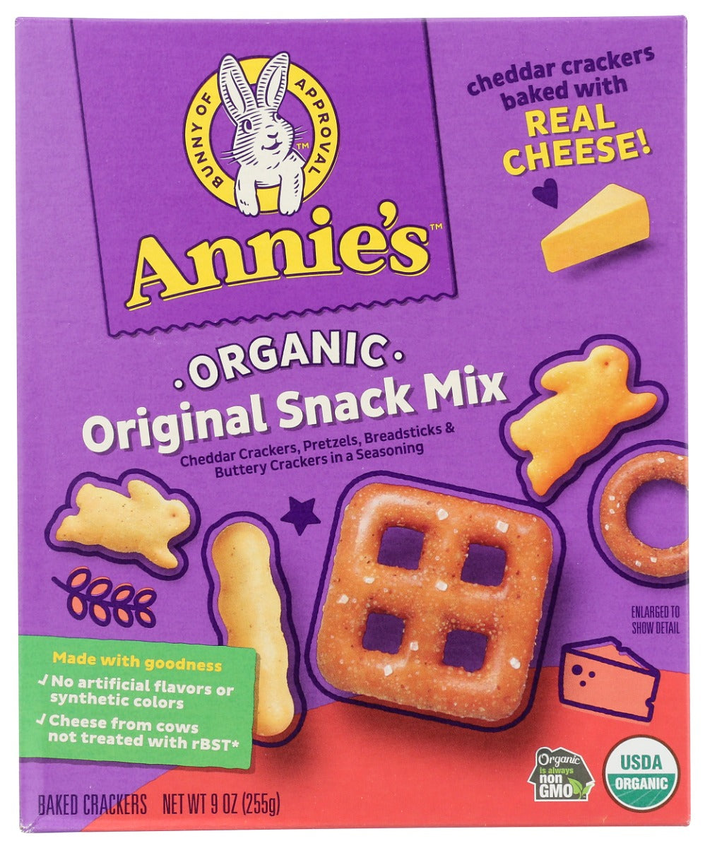 ANNIES HOMEGROWN: Organic Original Snack Mix, 9 oz