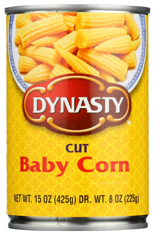 DYNASTY: Baby Corn Cut, 15 oz