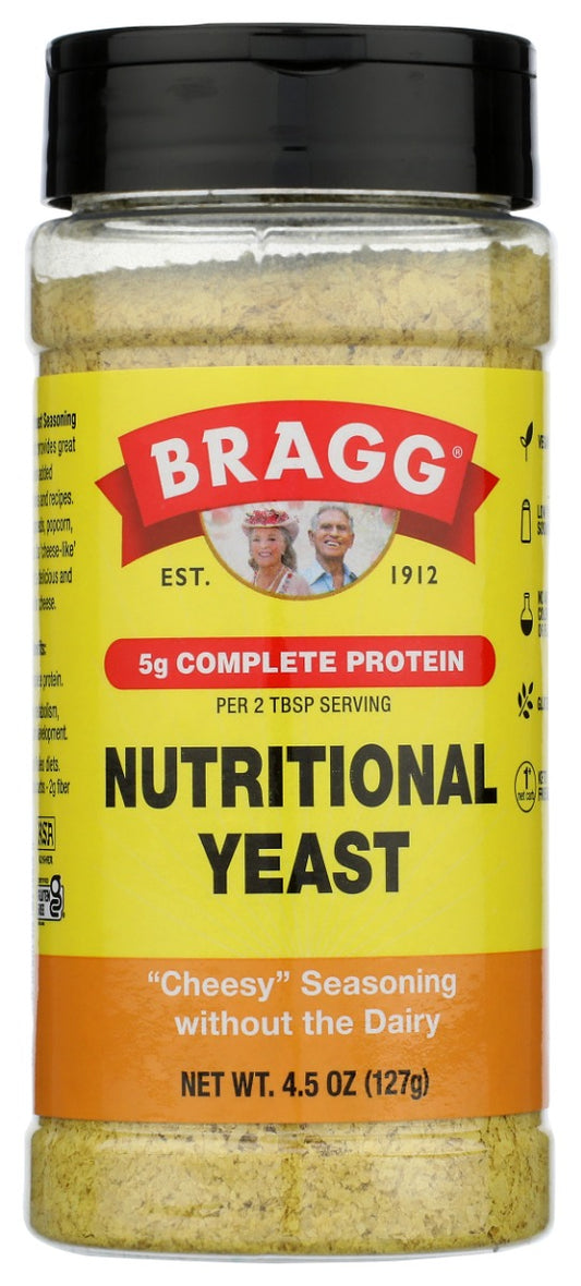 BRAGG: Nutritional Yeast Seasoning, 4.5 oz