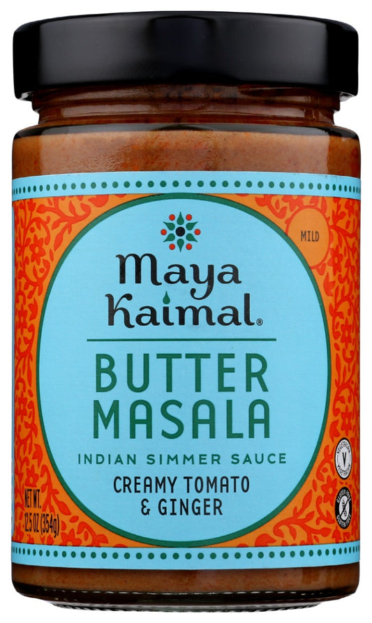 MAYA KAIMAL: Butter Masala Indian Simmer Sauce, 12.5 oz