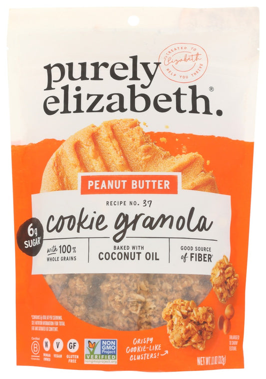 PURELY ELIZABETH: Peanut Butter Cookie Granola, 11 oz