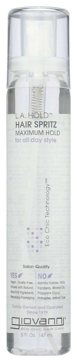 GIOVANNI COSMETICS: LA Hold Hair Spritz, 5 oz