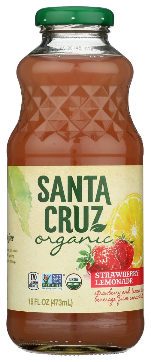 SANTA CRUZ: Strawberry Lemonade, 16 fo